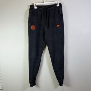 Nike Chelsea FC Fleece Pants Joggers gray Mens Large sportswear vtg